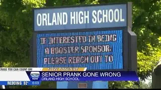 Orland High School seniors lose privileges after senior prank goes too far