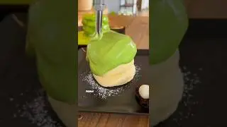 Fluffy Matcha Pancake