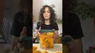 Апельсиновый уксус 🍊 #кухонныегаджеты #фруктовыйсок #устойчиваяжизнь #лайфхакидляуборки