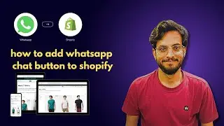 how to add whatsapp button on shopify store