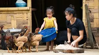 Gardening, Animal Care, Homemade Peanut Cakes, Mountain Family Life | EP.78