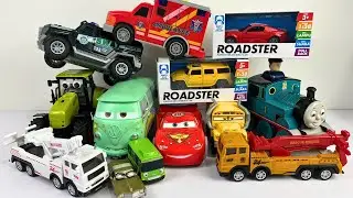 Disney Pixar Cars , Lightning McQueen Filmore Cruz Ramirez Chevrolet Porsche Mater Ambulance | ASMR
