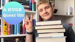 A Huge Queer TBR | Basically all my unread queer books!