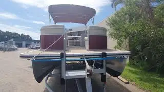 Cypress Cay Pontoon Boat Walkaround #2