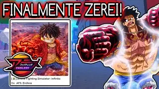 ZEREI o ANIME FIGHTING SIMULATOR, CONSEGUI o GEAR 4 E TESTEI!