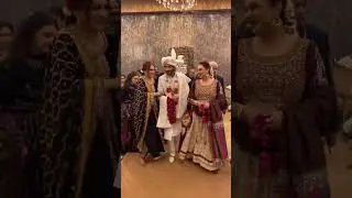 Asma Abbas with Bushra Ansari at her Son Barat