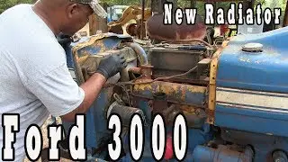 Замена радиатора Ford 3000