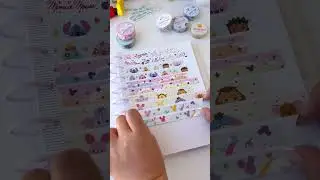 My Disney washi tape collection #disney #stationery