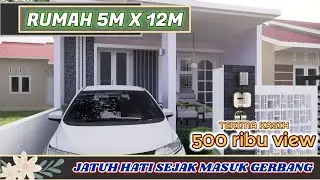 baru buka pagar kamu sudah jatuh cinta dgn rumah 5x12 ini - Cinta pada pandangan pertama