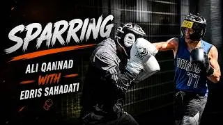 Ali Qannad sparring with Edris Sahadati. #boxing #viral #motivation #training #youtube 