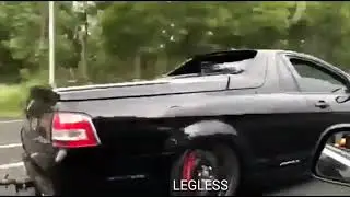 SUPERCHARGED VF HSV MALOO TWT DOING HIS THING - LEGLESS BURNOUTS