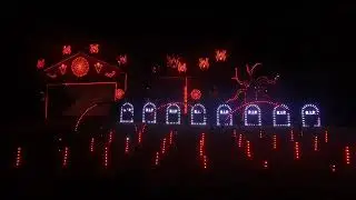 2025 Halloween Light Show - Thriller - James Egbert Remix (Michael Jackson)