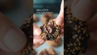 Biscotti al cacao e tahina (facilissimi!)