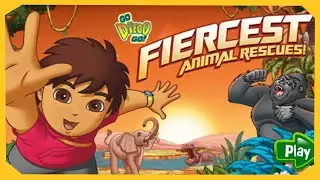 Go Diego Go: Геймплей Fiercest Animal Rescues (Браузерная игра)