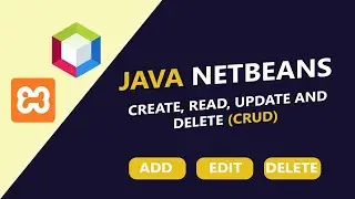 JAVA NETBEANS - ADD, EDIT, DELETE OR CRUD (CREATE READ UPDATE DELETE)