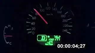 Subaru Forester SG9 2.5T AT 0-100 acceleration