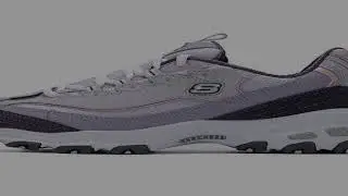 Skechers Women's Shoes Thick-Soled Casual Shoes Milk Tea Bear Sneakers Panda Shoes 13143-Lav