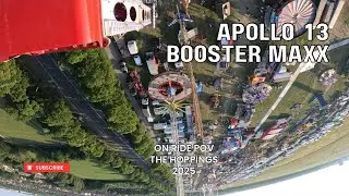Apollo 13 on ride POV | The Hoppings 2025