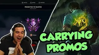 HARD CARRYING MASTER PROMOS WITH LEE SIN!