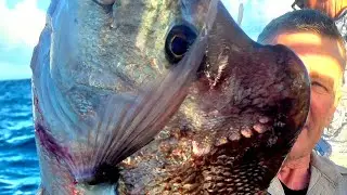 Knobby Snapper, during insane pack. Great fishing on Rainbow Escape Charters 
