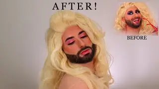 RE-STYLING A CUSTOM MADE WIG FOR THE FIRST TIME!