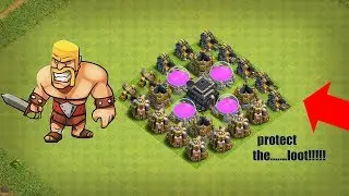 TOWN HALL 9 FARMING BASE (loot protective)
