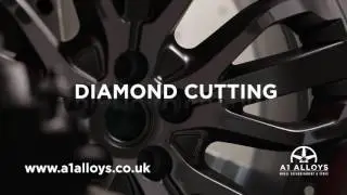 Diamond Cutting Wheel Refurbishment Process for Alloy Wheels and Rims, A1 Alloys Bromley, Kent