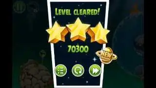 Pig Dipper - Angry Birds Space - All Level Walkthroughs
