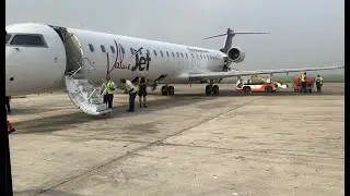 TRIP REPORT / ABUJA TO LAGOS ON VALUEJET/BOMBARDIER CRJ-900/ NEW AIRLINE ALERT/