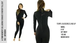4/3mm Women's Billabong FURNACE SYNERGY Fullsuit - Wetsuit Wearhouse