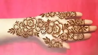 Arbic stylish mehndi designs // arbic mehndi designs #mehndivideo #mehndidesign #mehndi #henna 