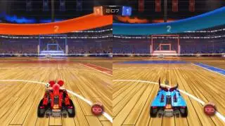 Rocket League basketball