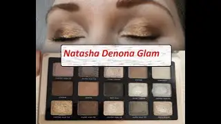 NATASHA DENONA Glam Palette ОБЗОР #холоднаяпалетка