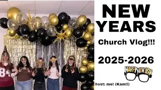 NEW YEARS CHURCH VLOG!! (first video)