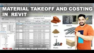 Material Takeoff and costing in Revit (Part 88)