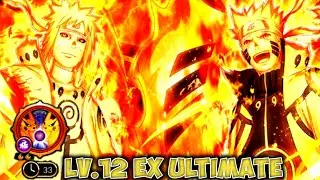 THE BEST MINATO!! Minato KLM New EX LV.12 Showcase Solo Gameplay - Naruto x Boruto Ninja Voltage