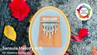 Hokema Sansula Renaissance with feeltone monochord in G-major demo