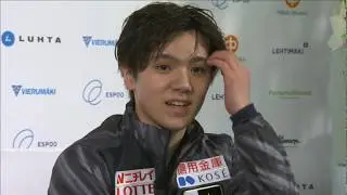 Shoma Uno - 2019 Finlandia Trophy SP
