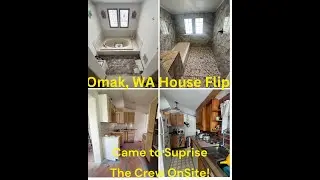 Road Warrior Investors: Omak, WA House Flip (LIVE!) Surprising The Team With An Onsite Visit! #short