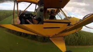 Learning To Fly Tailwheel: 6th Lesson: Take offs and Landings