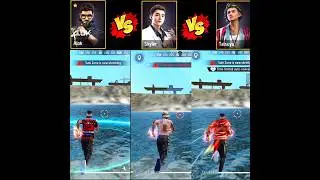 DJ ALOK VS SKYLER VS TATSUYA VERSUS 🔥| CHARACTER ABILITY TEST | SPEED ABILITY TEST FF #freefire #ff