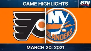 NHL Game Highlights | Flyers vs. Islanders &ndash; Mar. 20, 2021