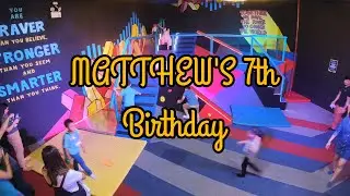 Matthew's 7th birthday!! @ Heroes Headquarters