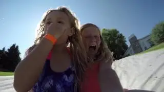 The Ultimate Backyard Summer Party with Massive Slip N' Slide