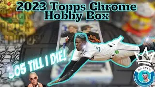 2023 Topps Chrome Hobby Box Rip🍀🤘305 Till I Die! 🦩🐬🐟🐈