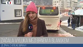 Začala v&yacute;luka mezi Brnem a Blanskem 13.12.2021
