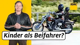 Darf ich Kinder auf dem Motorrad/Quad mitnehmen? | ADAC | Recht? Logisch!