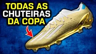 Melhores chuteiras Copa do Mundo 2022 🏆 - A chuteira do Messi &eacute; a mais bonita?