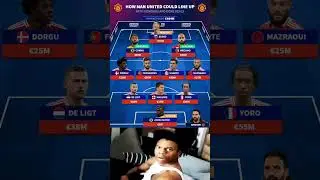 Man United possible starting XI for the 2025/26 season 👀.