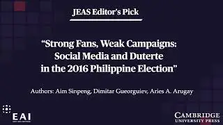 Strong Fans, Weak Campaigns in the 2016 Philippine Election